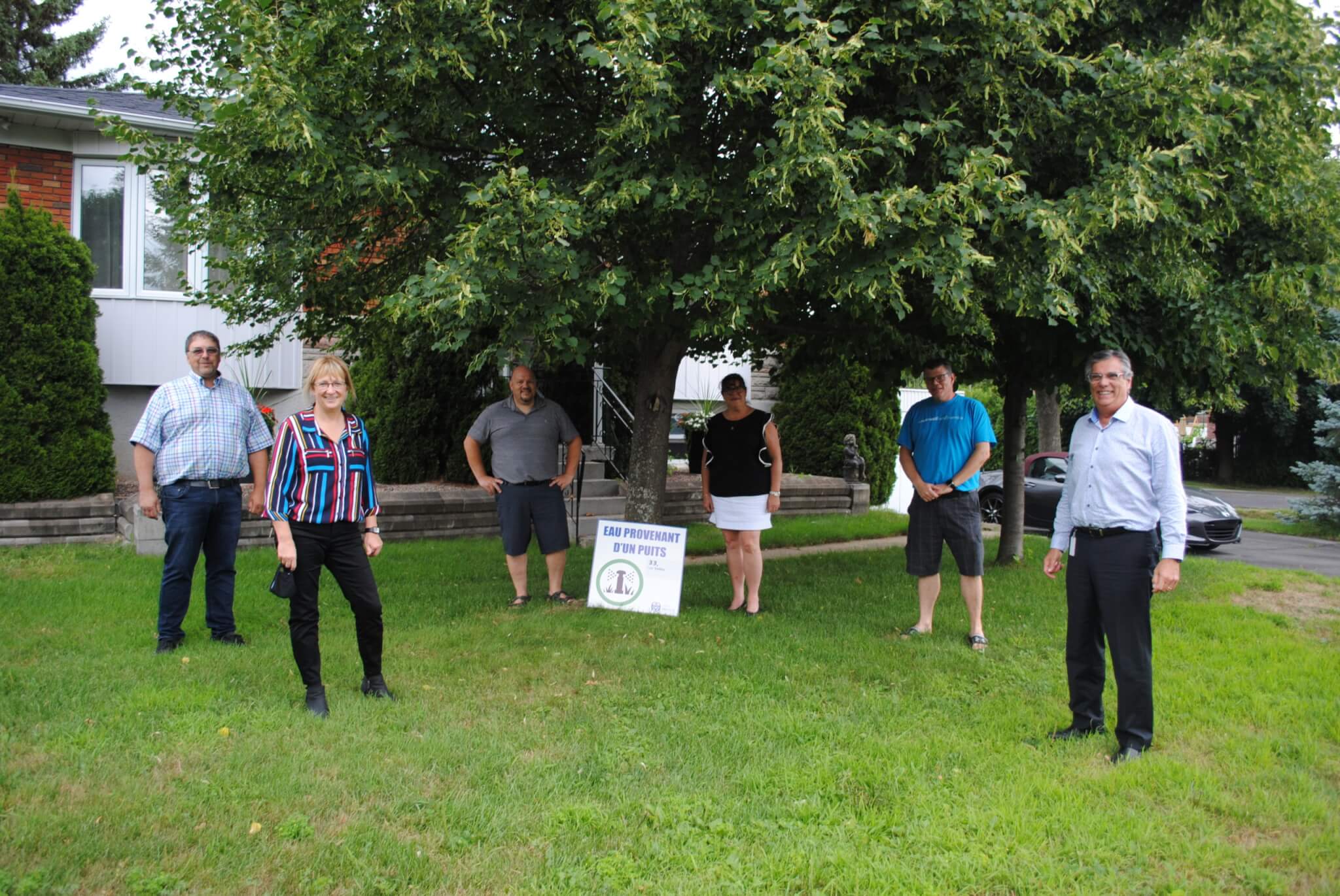 La Ville de Mercier distribue des affiches pour identifier les puits