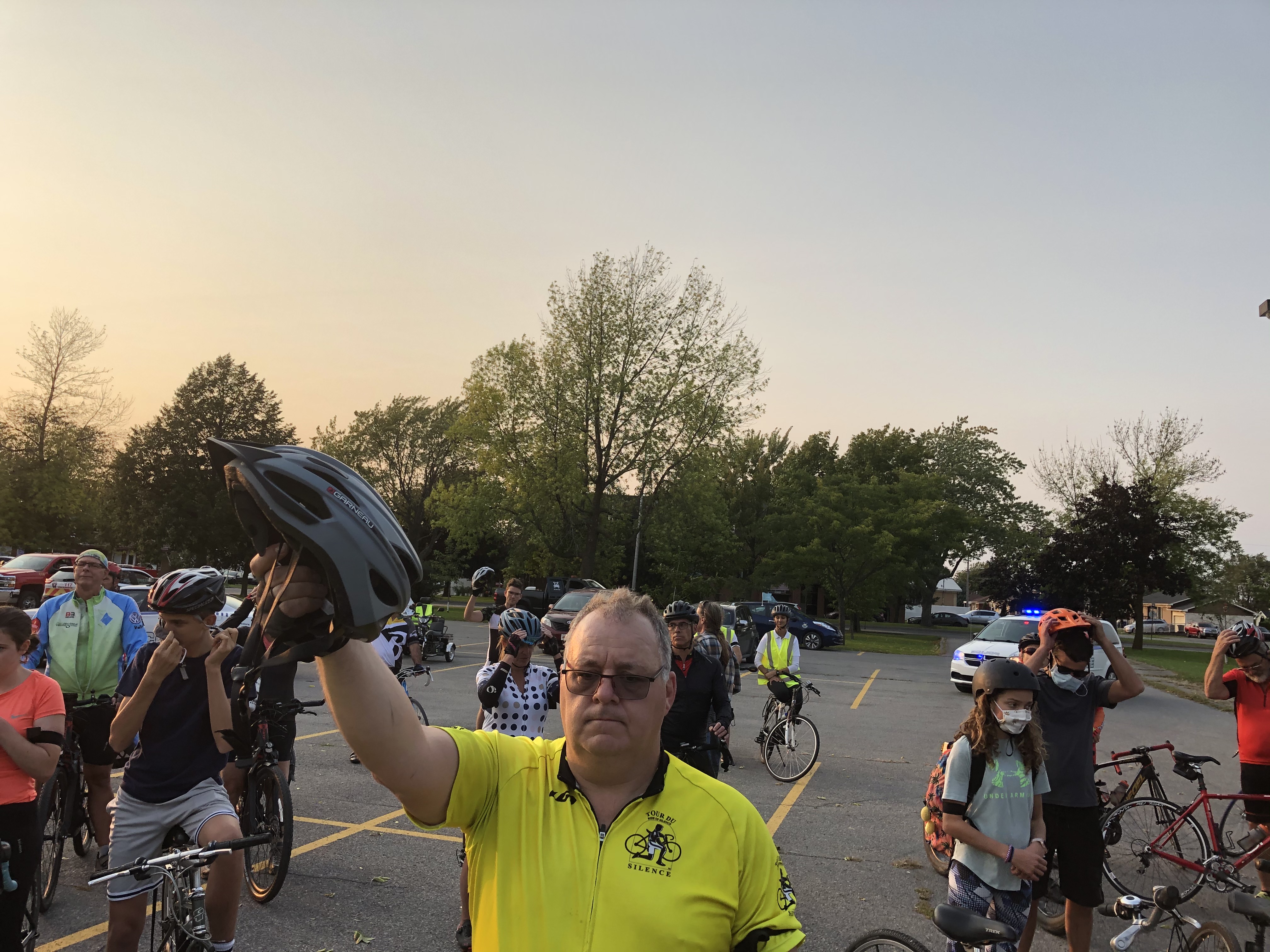 En images  : Hommage aux cyclistes décédés dans des accidents de la route