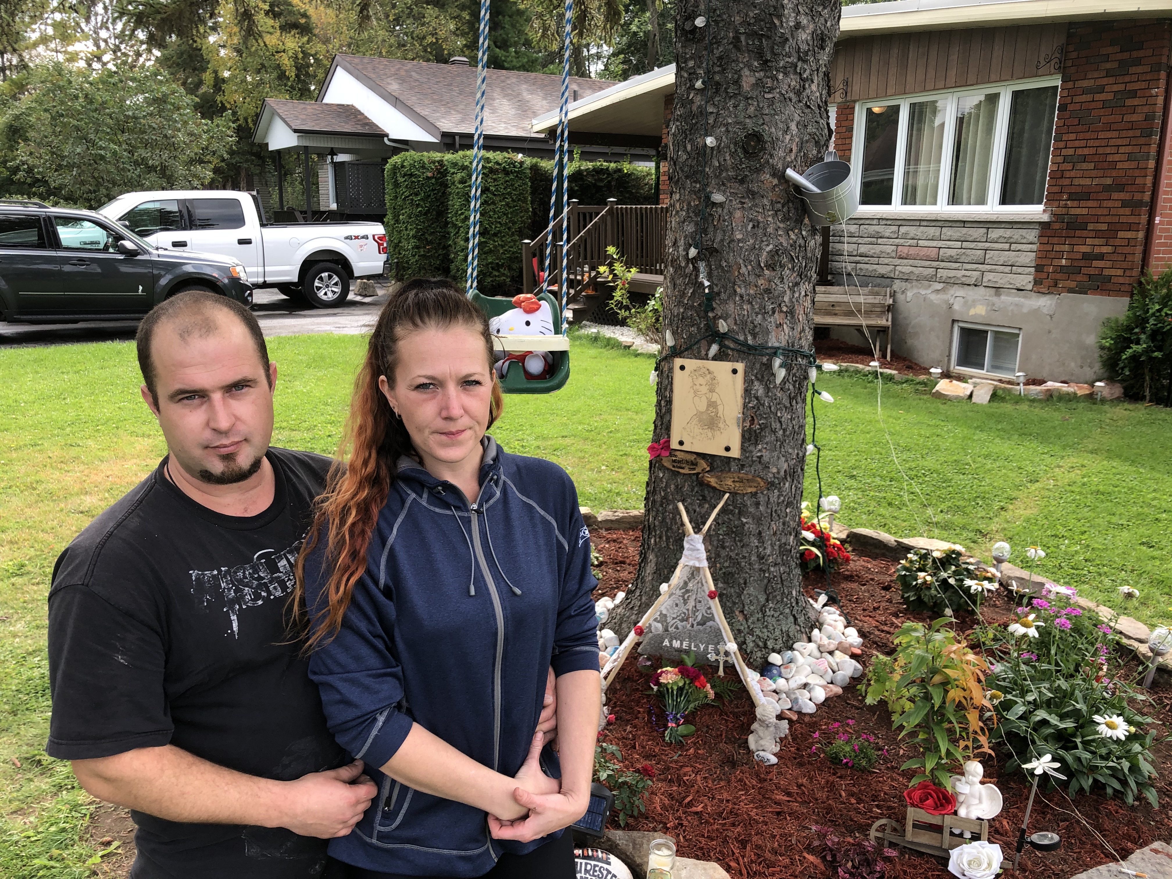 De tout coeur avec une famille éprouvée par un décès tragique