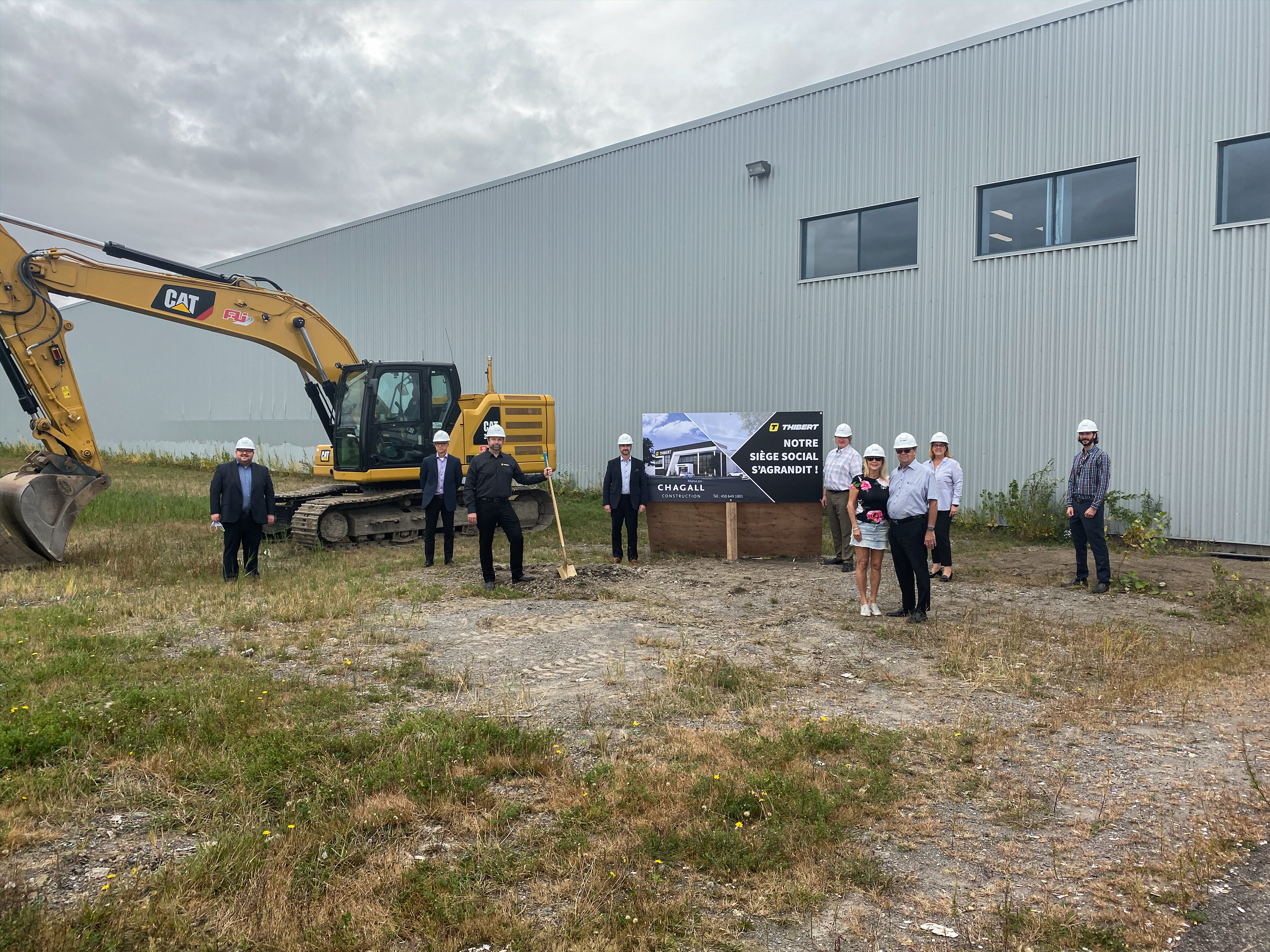 Thibert agrandit son siège social à Châteauguay