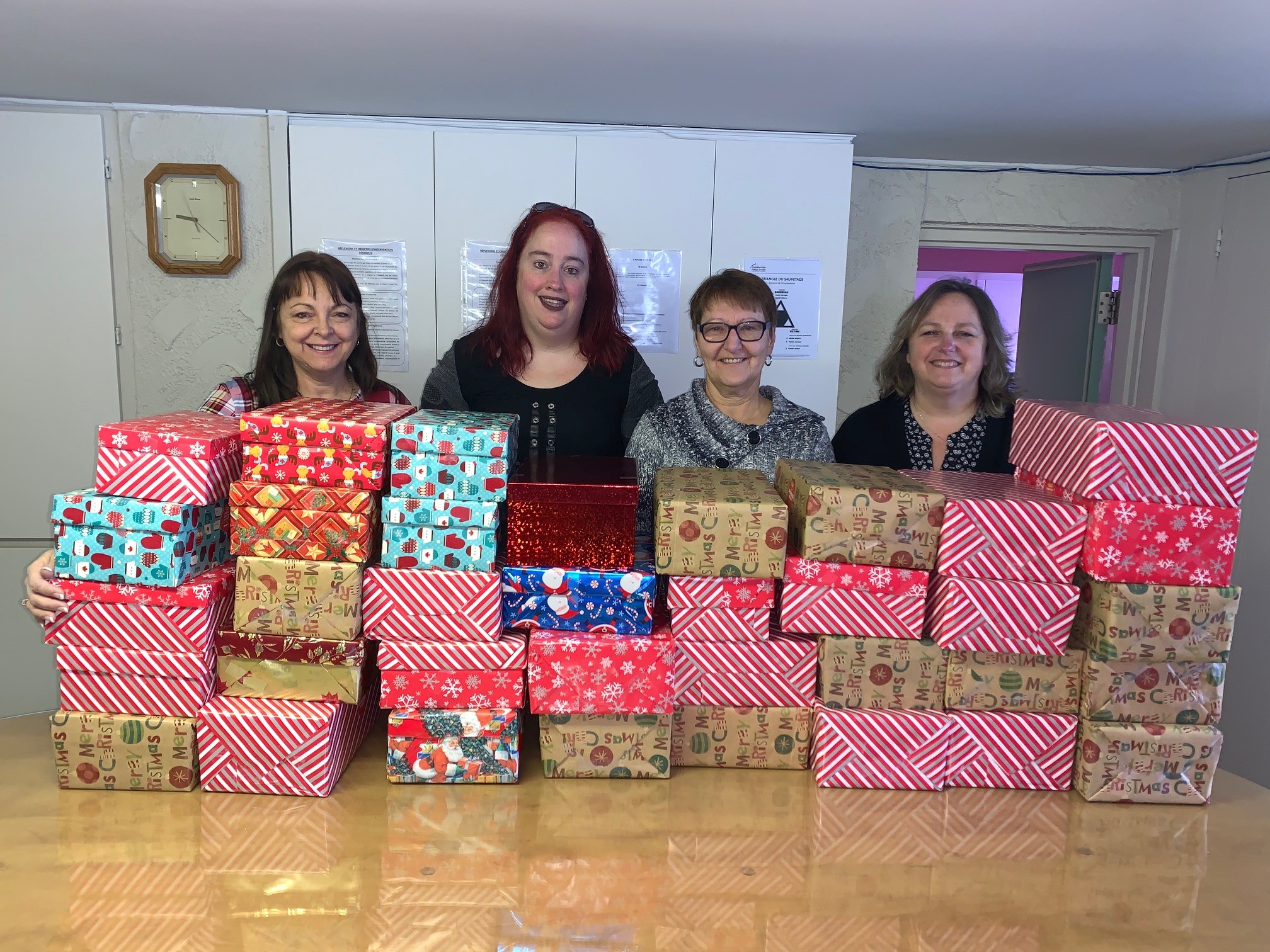 Des boîtes-cadeaux virtuelles pour des femmes dans le besoin