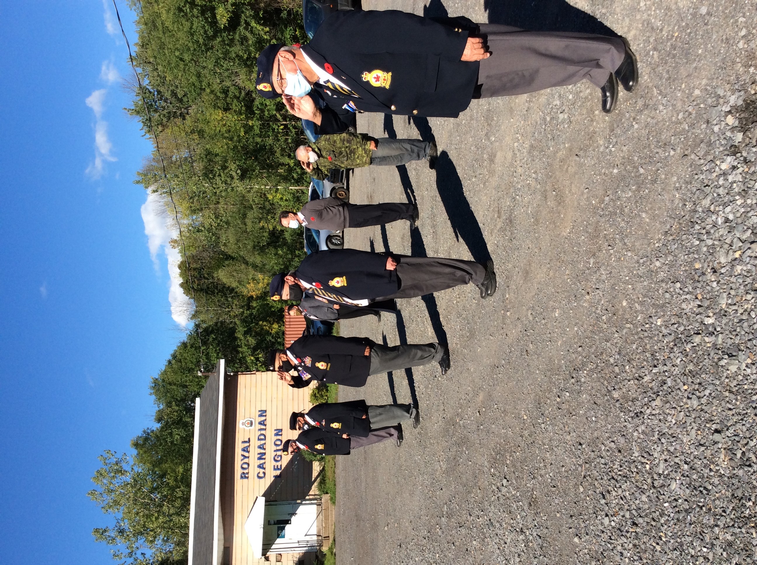 Châteauguay observed Remembrance Day two months early