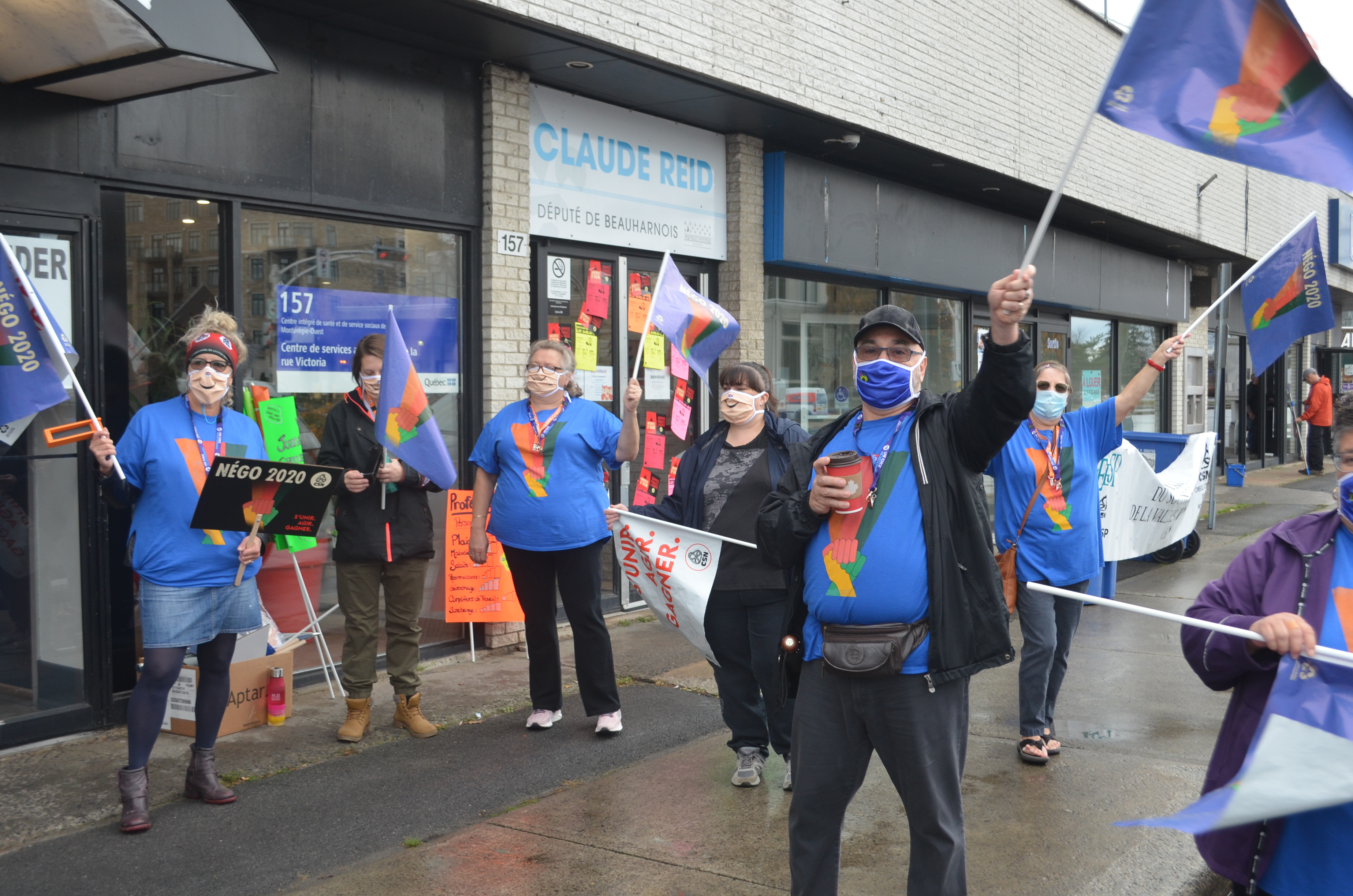 Le personnel du soutien scolaire se mobilise