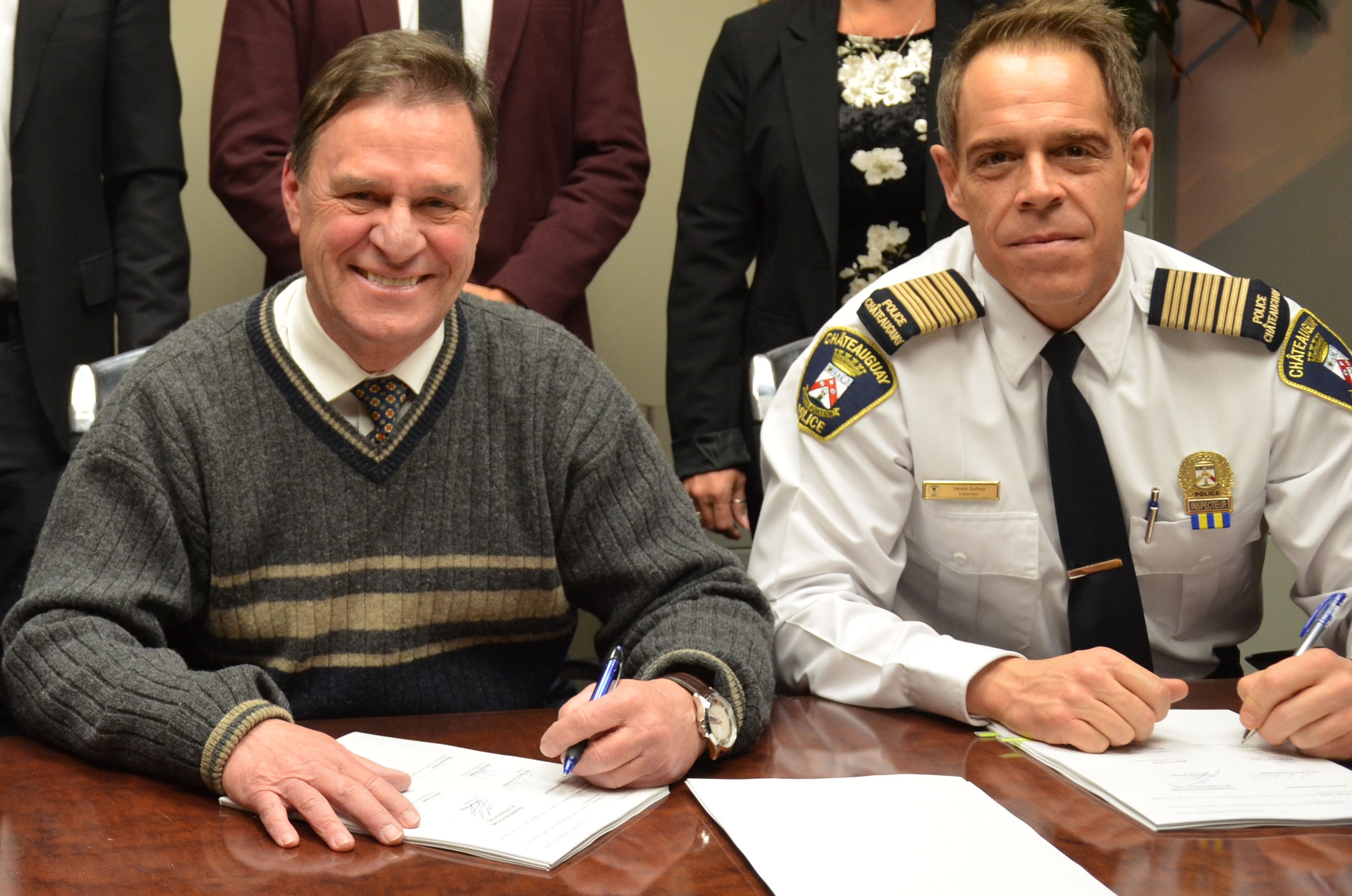 L’inspecteur Yanick Dufour directeur par intérim de la police de Châteauguay