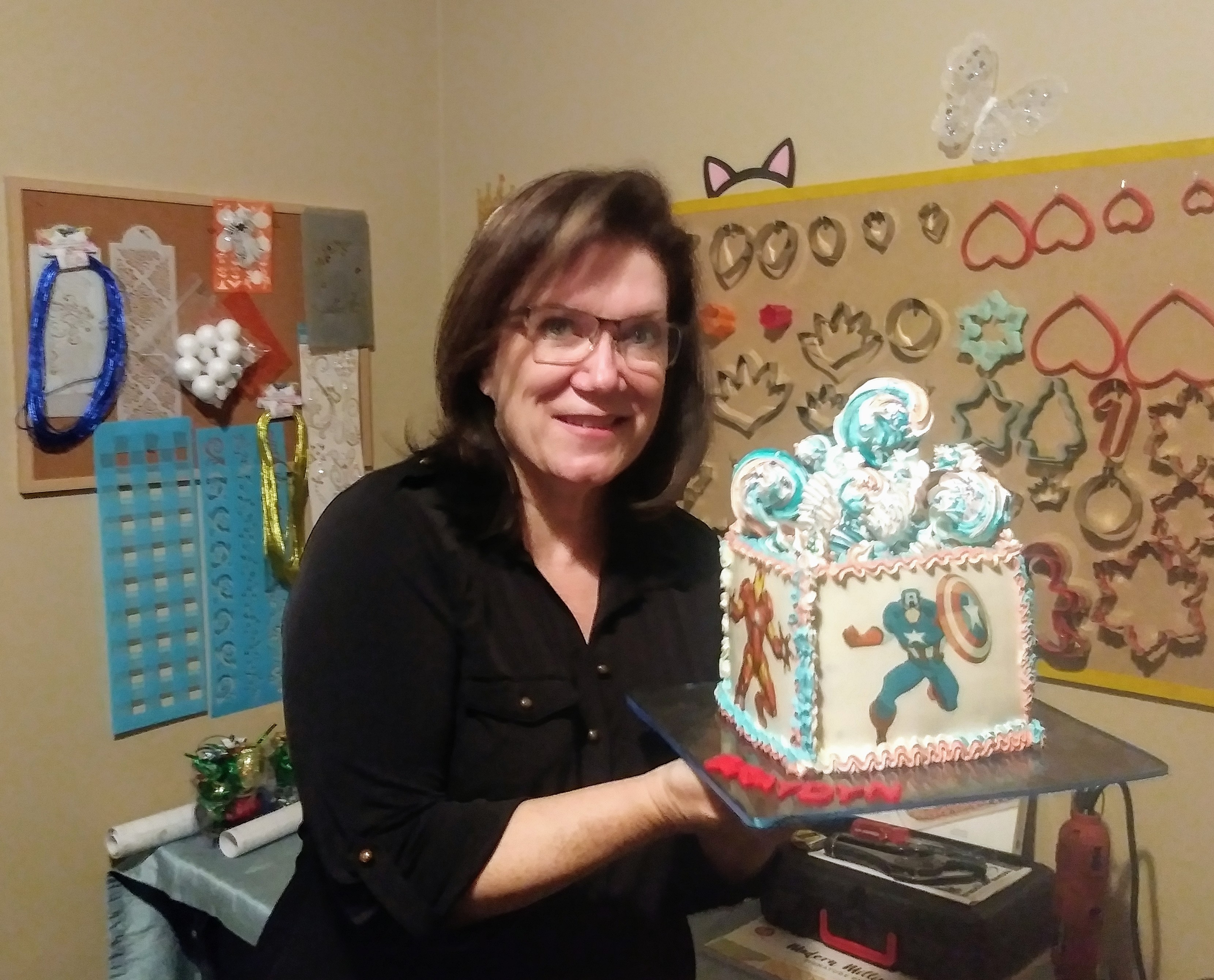 Une pâtissière en lice dans un concours populaire