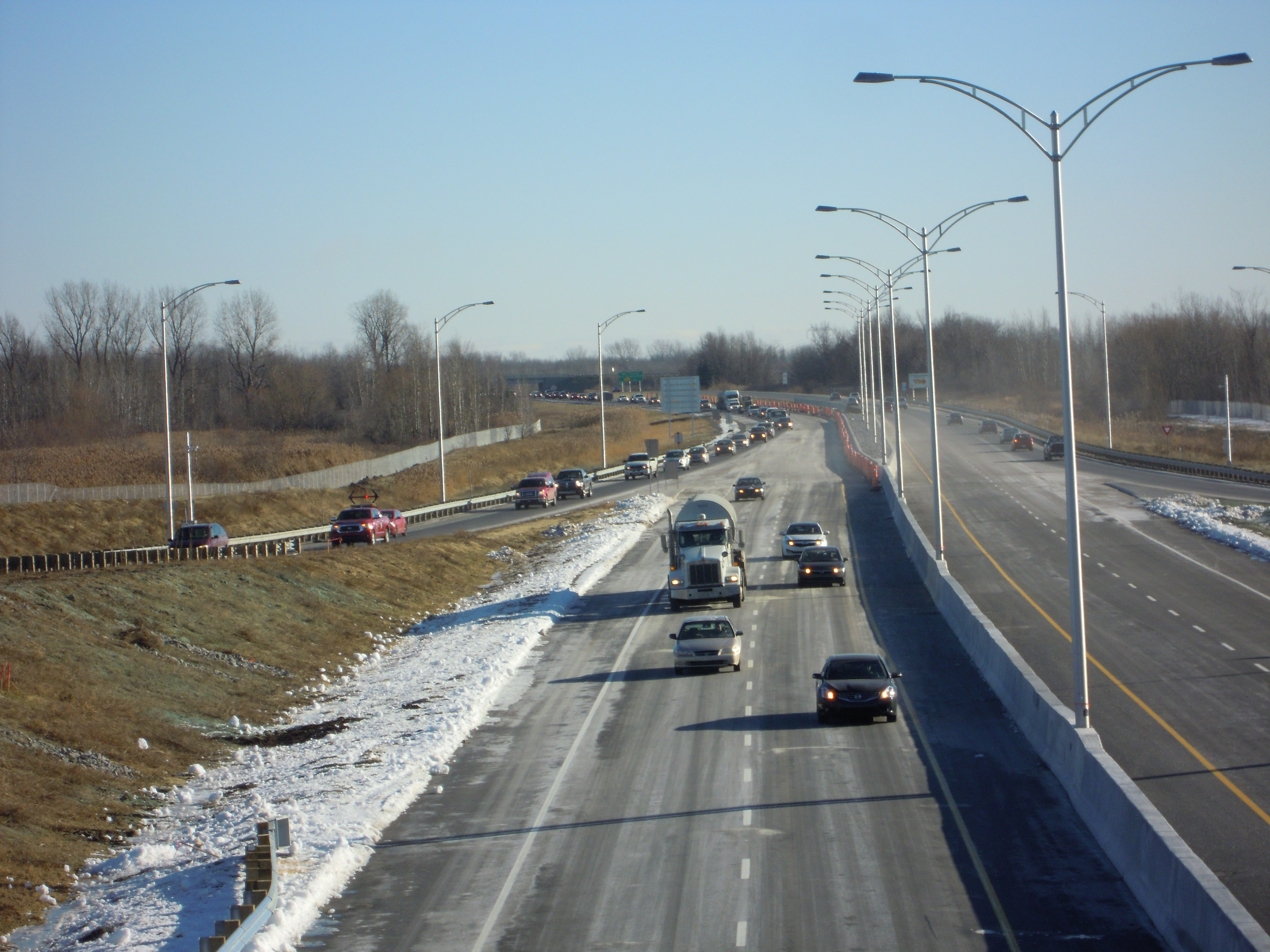 En vidéo – Il y a 8 ans l’autoroute 30 entre Châteauguay et Vaudreuil-Dorion ouvrait