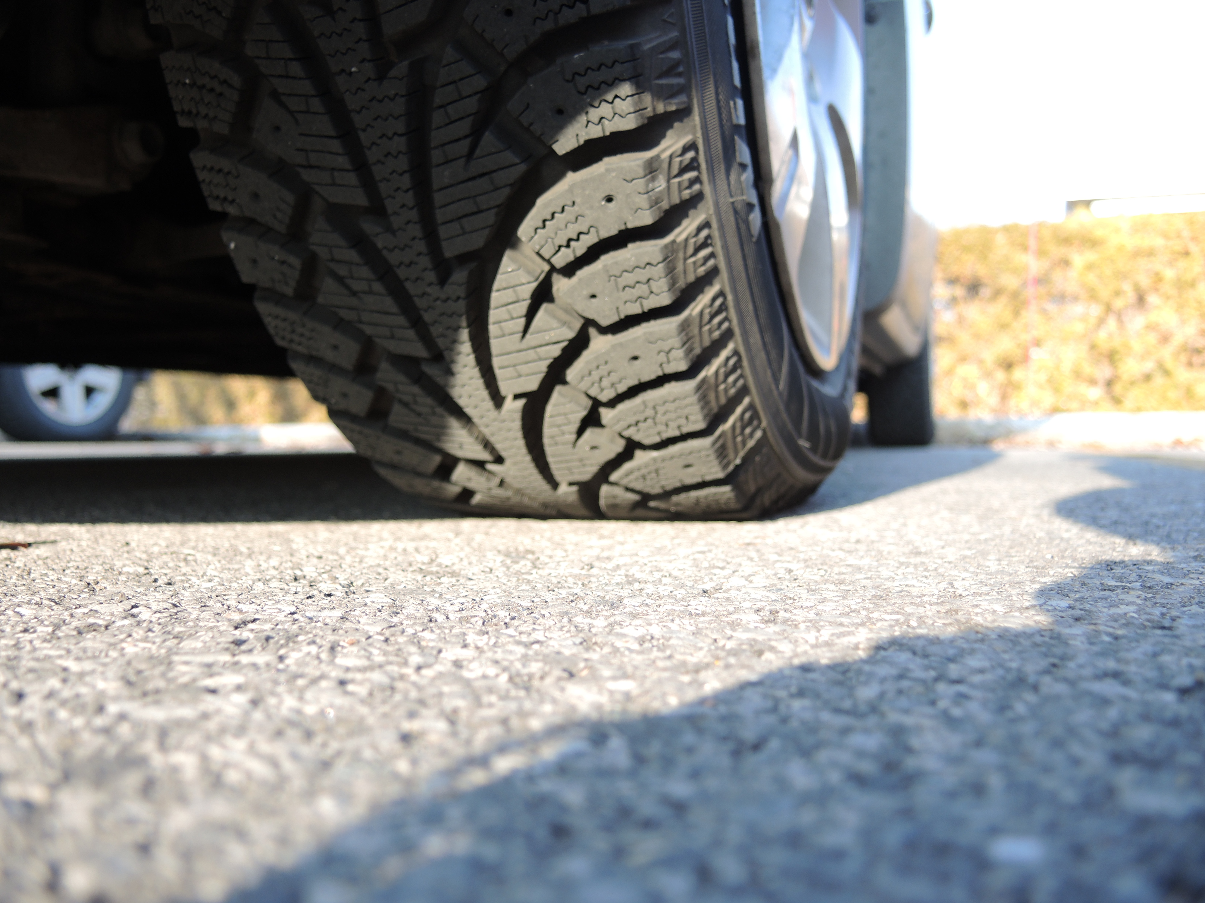 La police mène des opérations de vérification des pneus