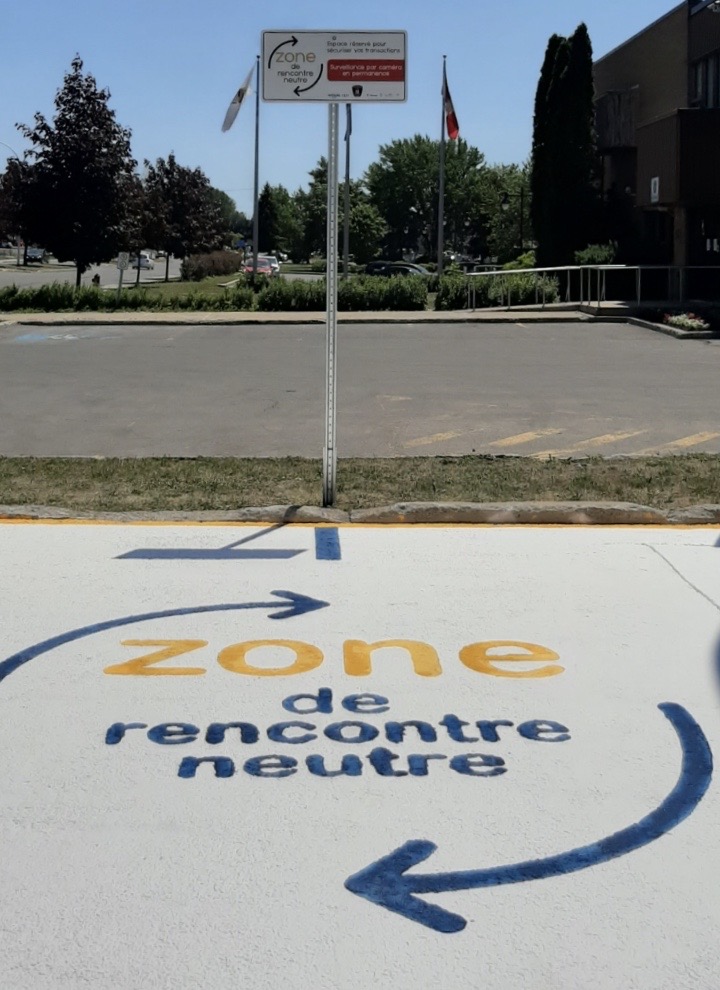 La police de Châteauguay offre une zone d&rsquo;échanges sécurisée