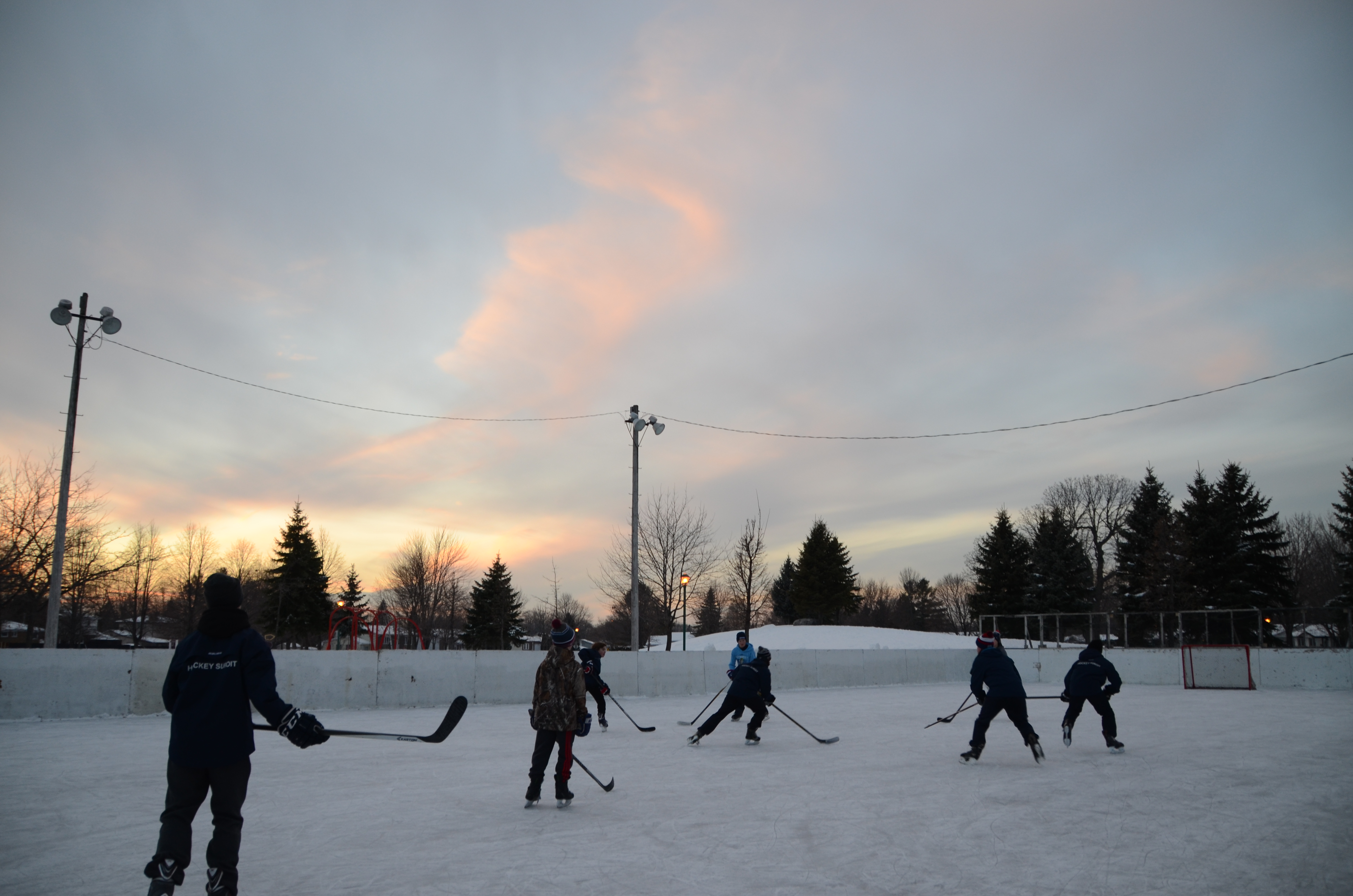 Les patinoires ouvrent à Châteauguay