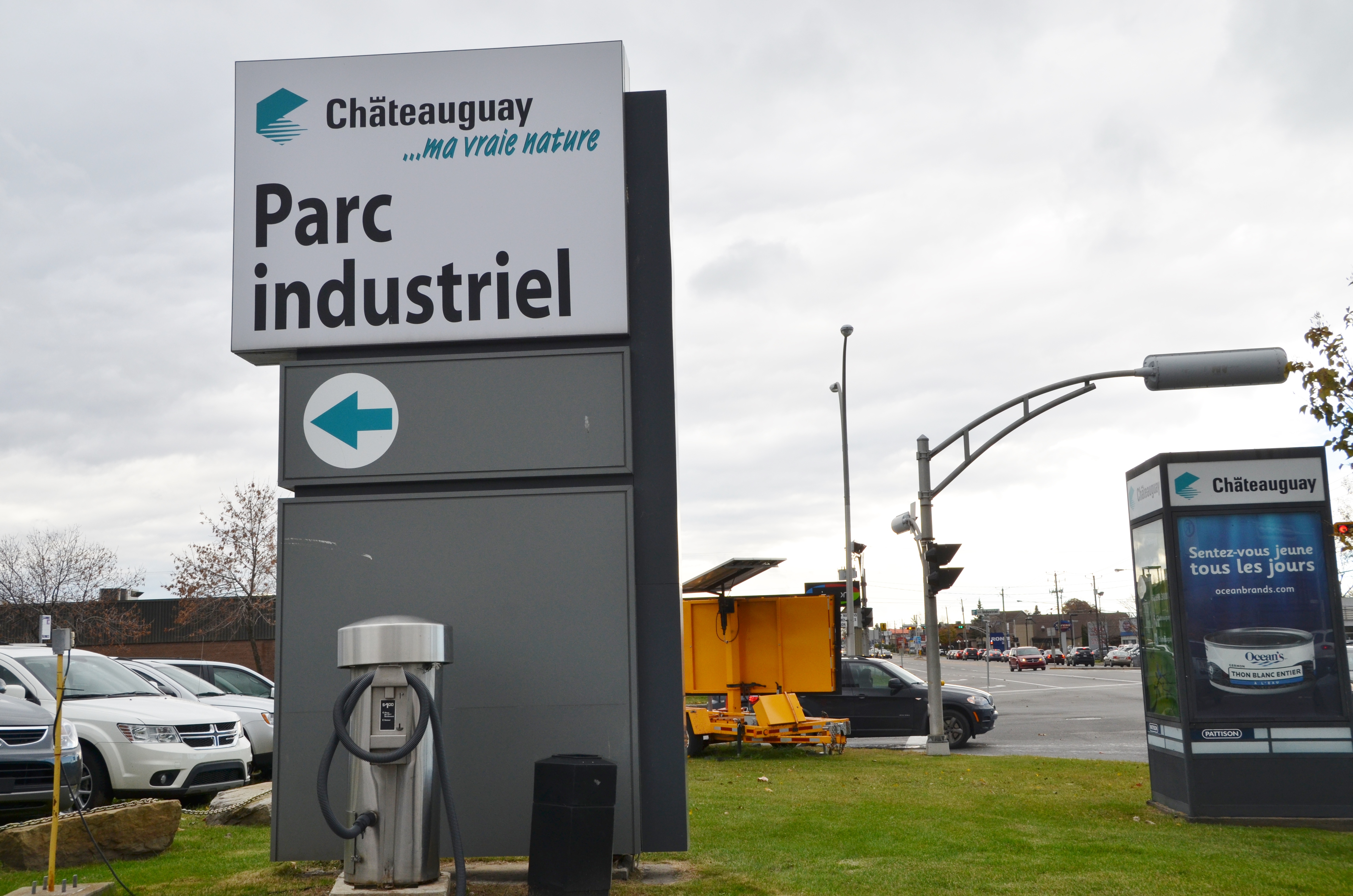 Projet de nouvelles rues dans le parc industriel de Châteauguay