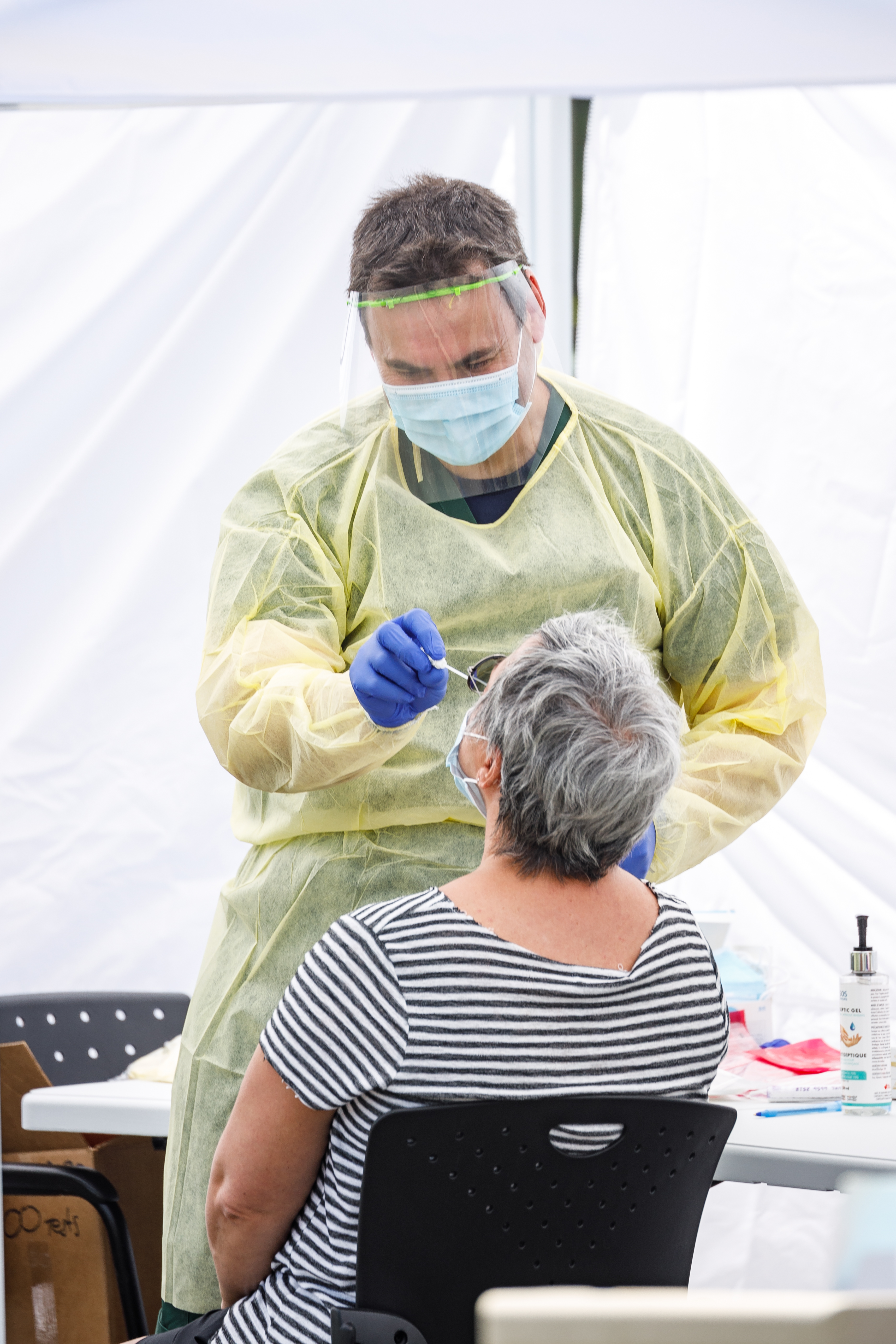 Cliniques de dépistage de la COVID-19 du 16 au 19 mars