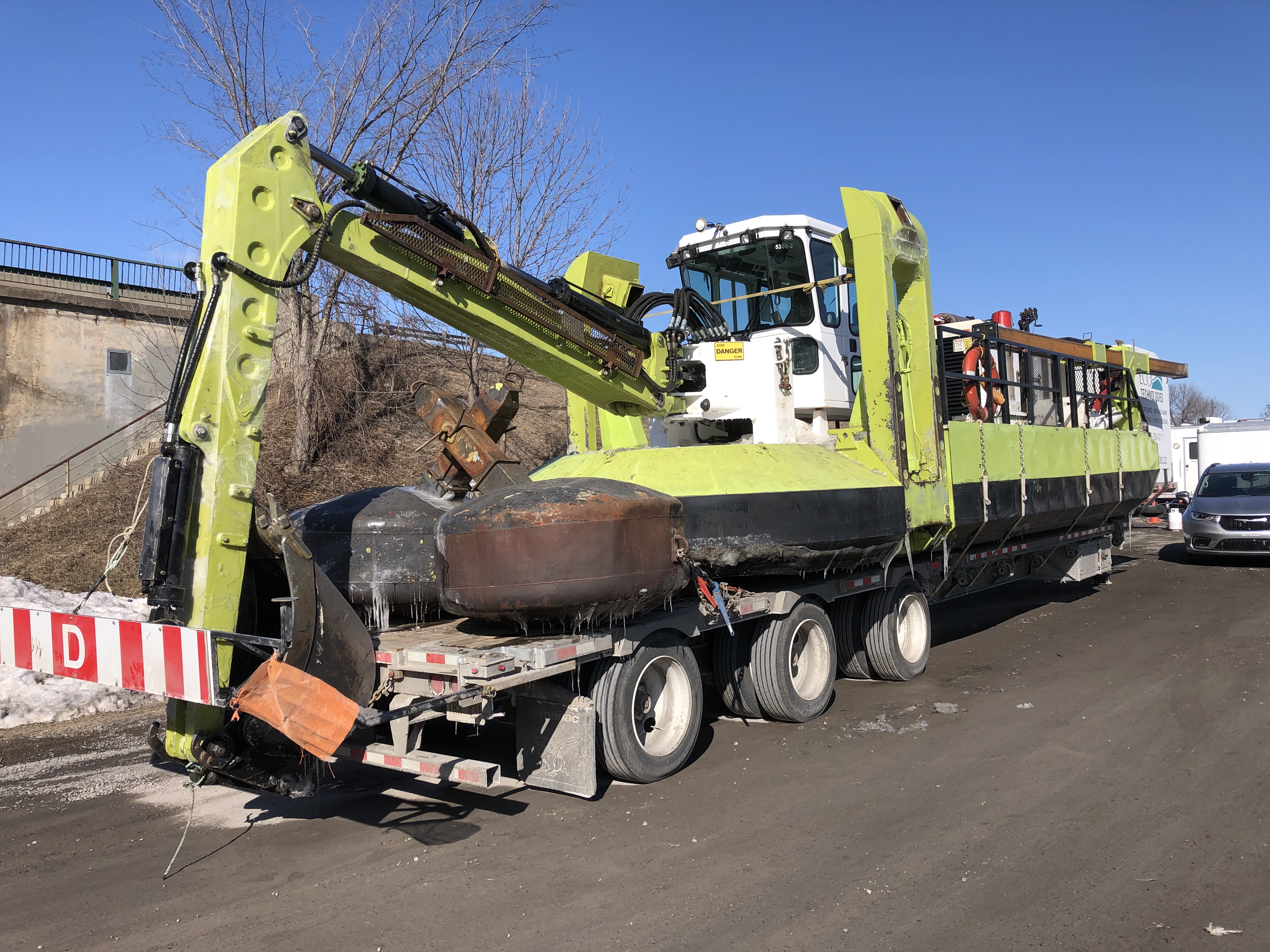 La « grenouille » passe à l’action dans la rivière Châteauguay