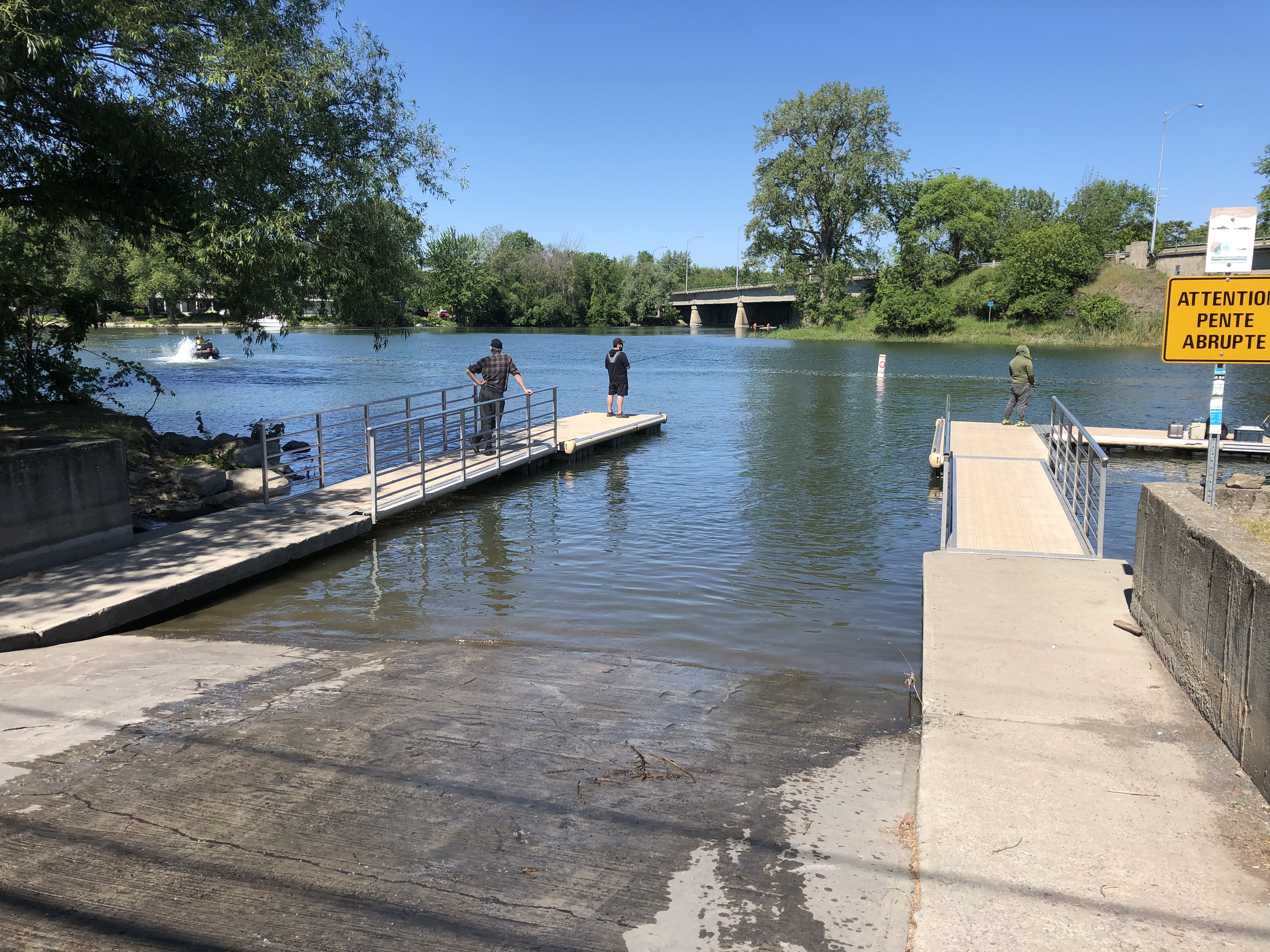 Rampes de mise à l&rsquo;eau payantes pour les non-résidents de Châteauguay