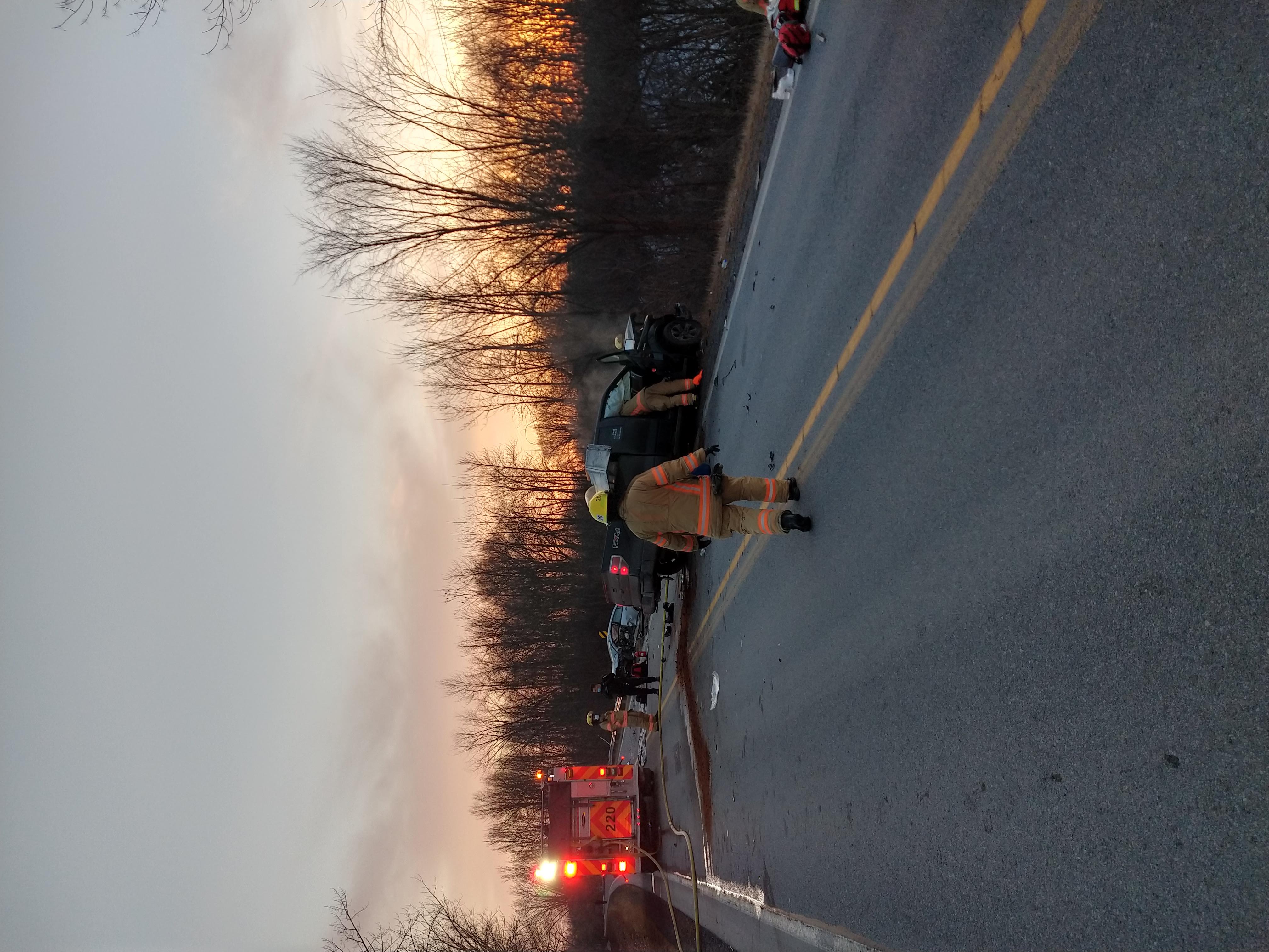 Face-à-face causé par la fatigue sur le chemin Saint-Bernard