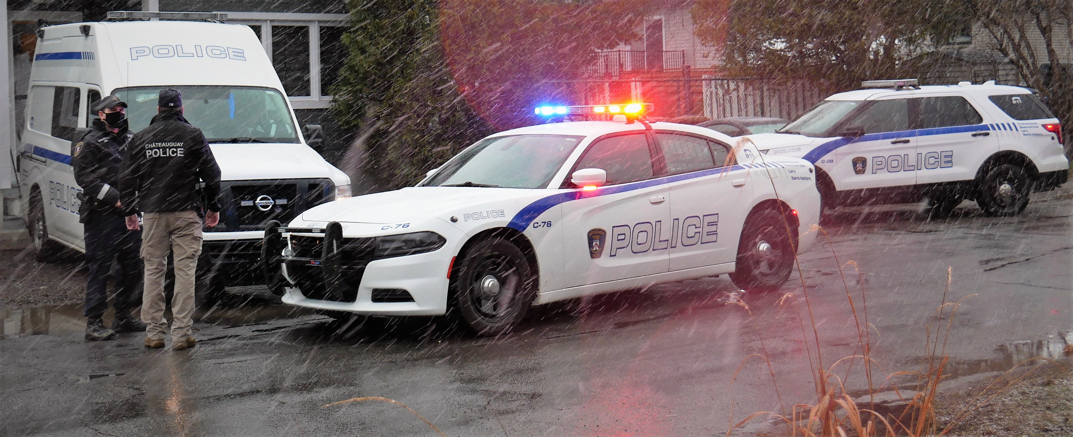 Stupéfiants : gros coup de filet des policiers de Châteauguay