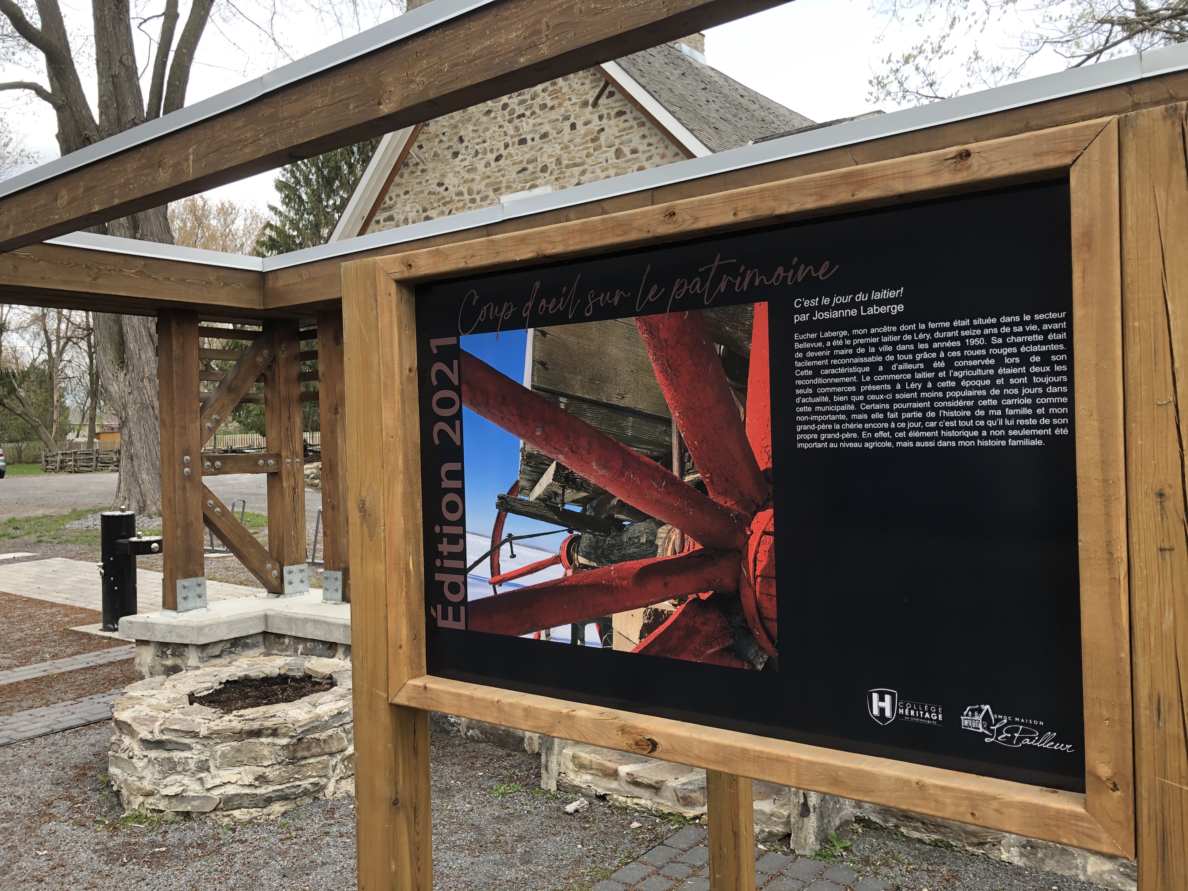 Le patrimoine vu par des élèves du Collège Héritage