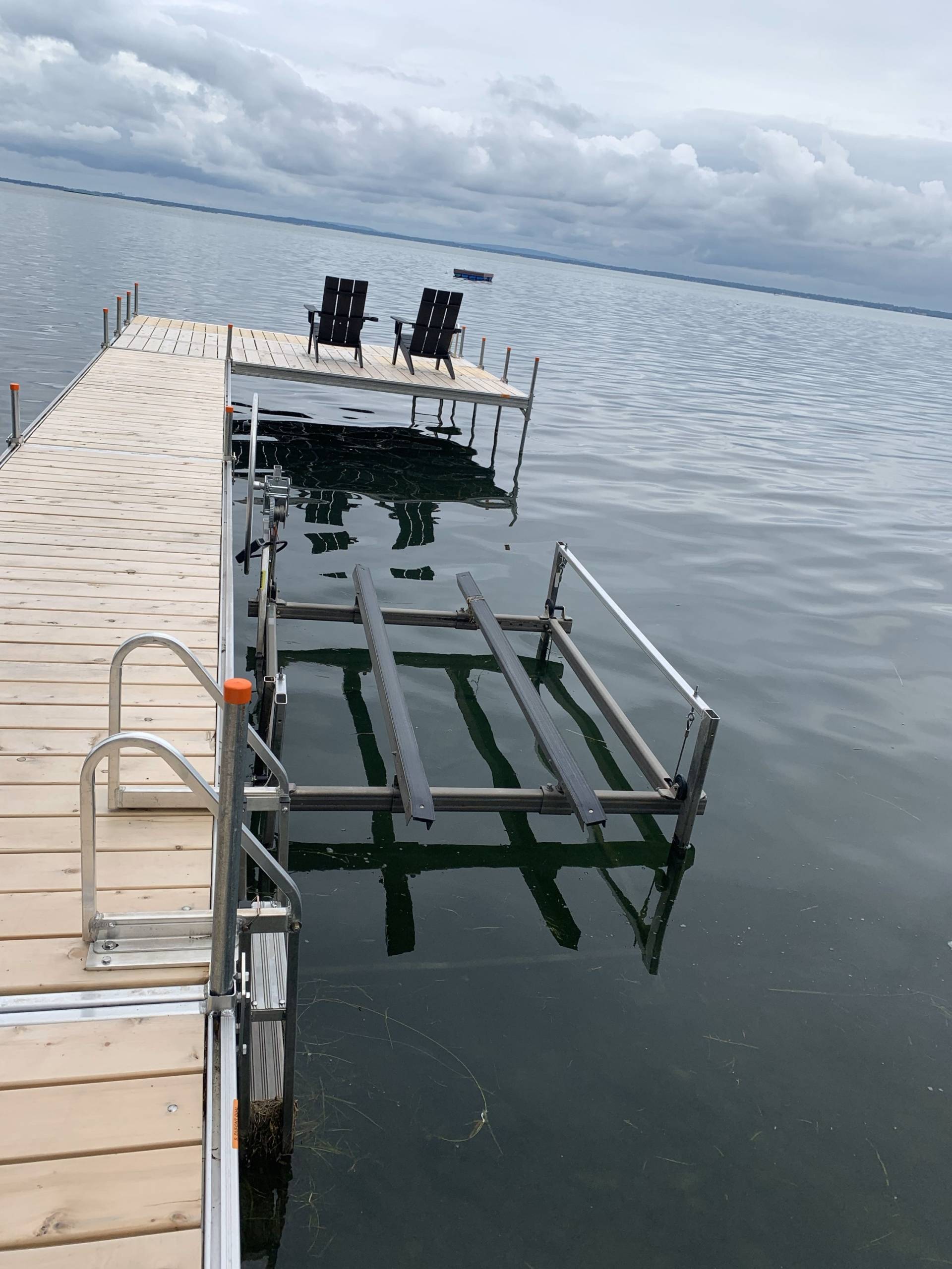 La première montagne russe aquatique