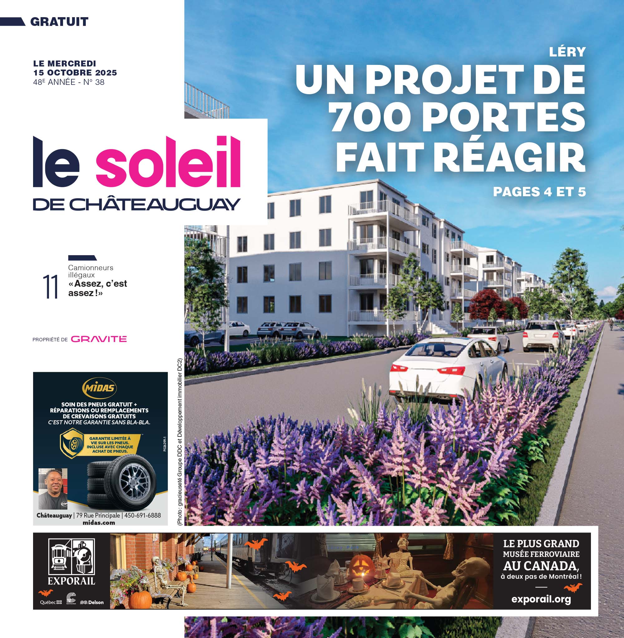 Journal Le Soleil de Châteauguay – 15 octobre 2025