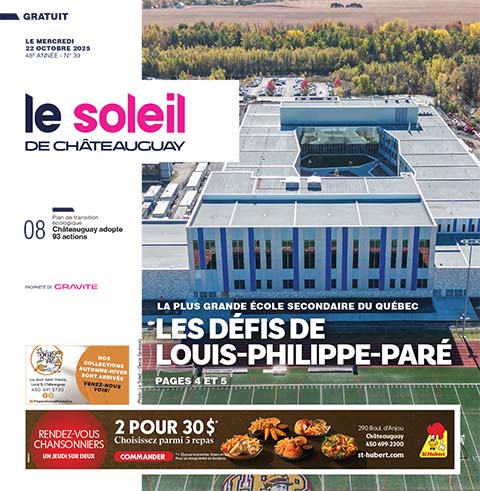 Journal Le Soleil de Châteauguay – 22 octobre 2025