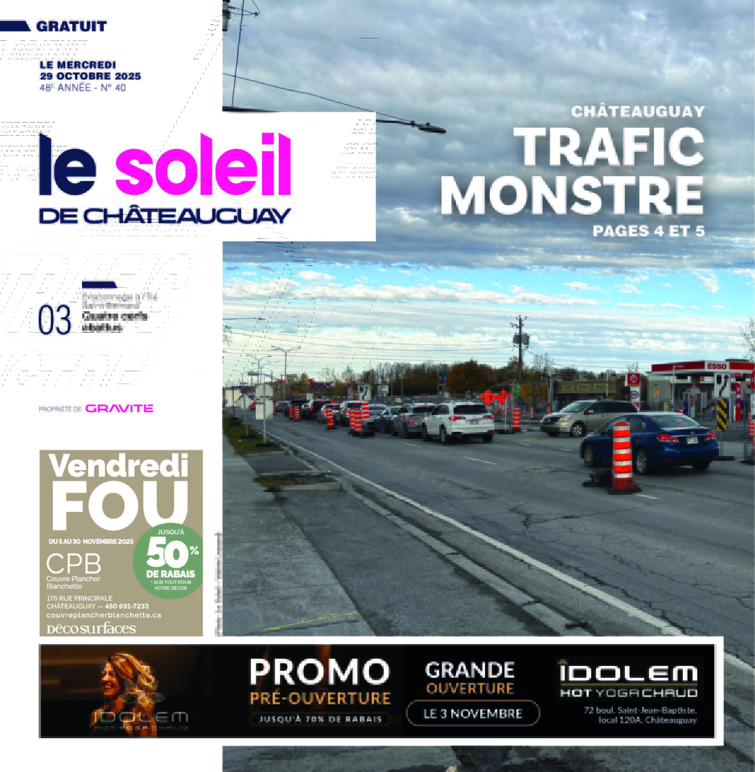Journal Le Soleil de Châteauguay – 29 octobre 2025