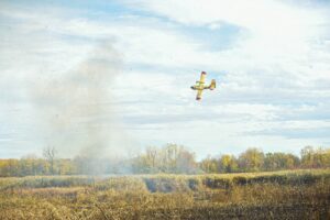 Feu de forêt à Léry : 6,2 hectares brûlés