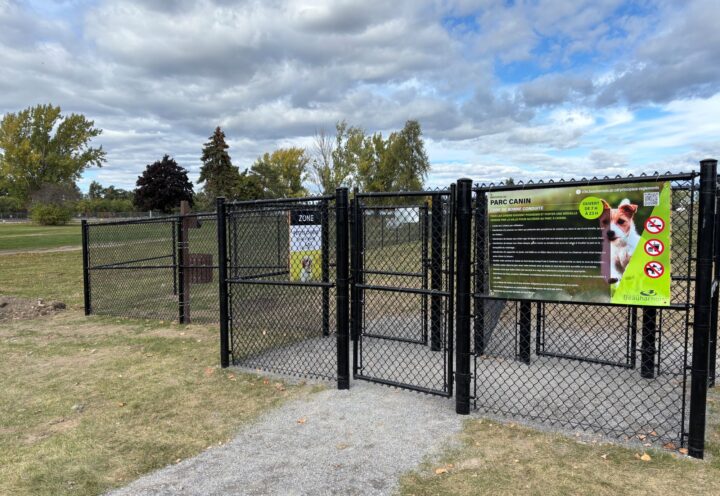Beauharnois : le parc à chien rouvert