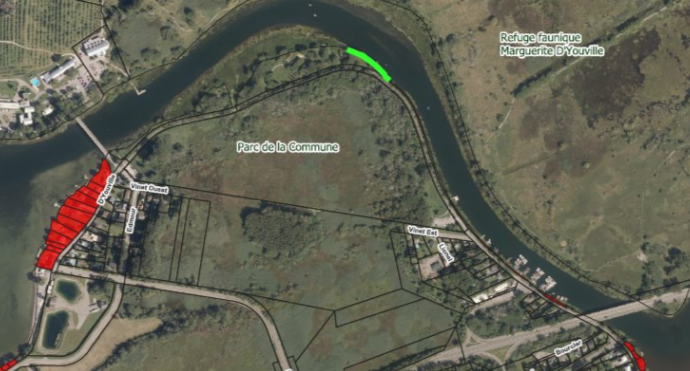 Berges du parc de la Commune : projet de restauration écologique