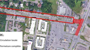 Trafic au chantier : les policiers de Châteauguay appliquent un plan d’opération