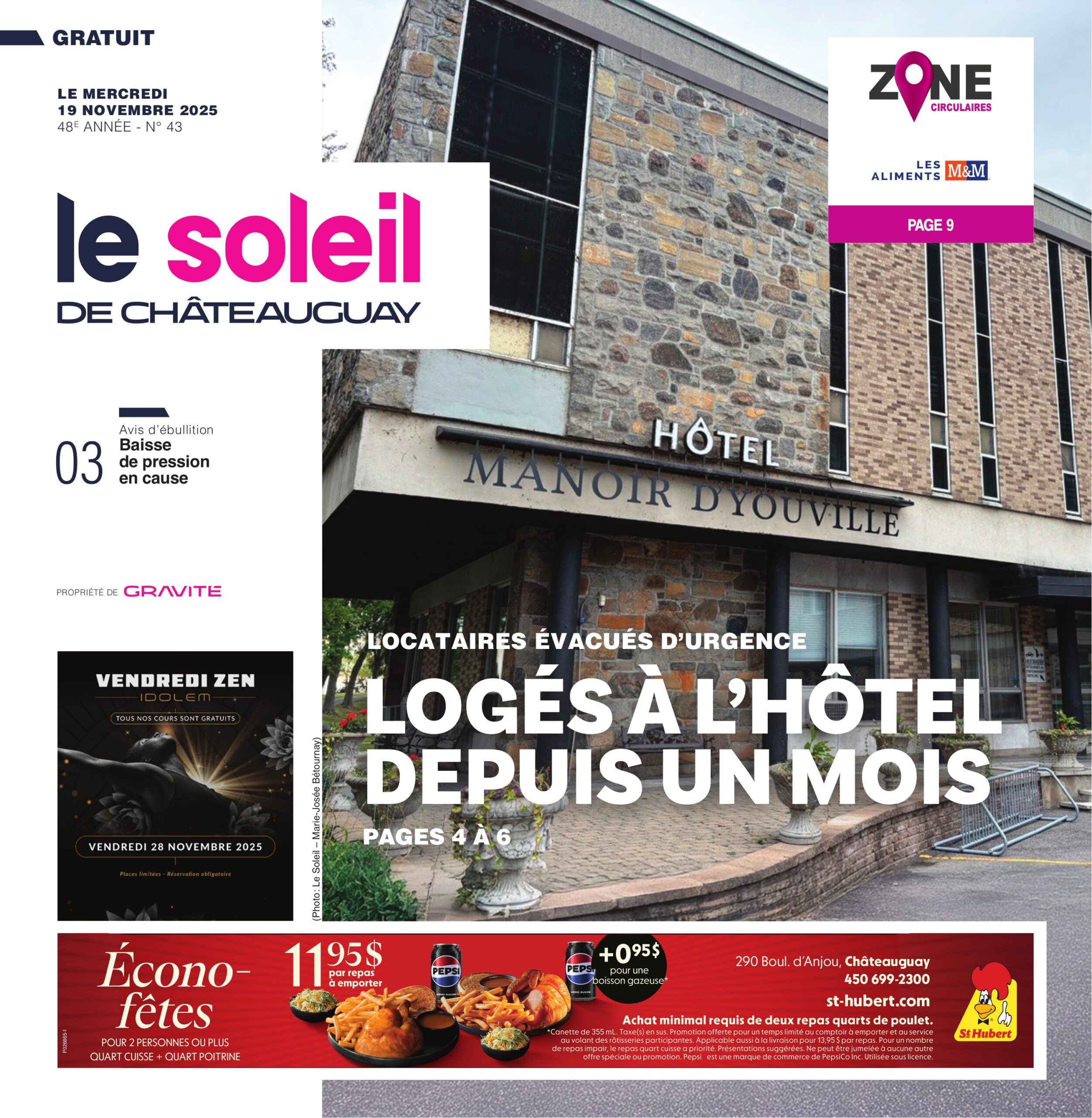 Le Soleil de Châteauguay – 19 novembre 2025