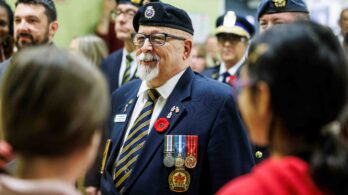 Jour du Souvenir : les vétérans à l’honneur à l’école St-Willibrord