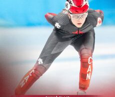 Patinage de vitesse : Danaé Blais aux Jeux olympiques