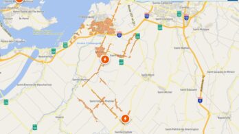 Importante panne de courant dans la région