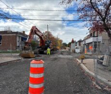 Rue Ellice : travaux suspendus