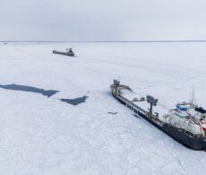 Fin de saison difficile dans la Voie maritime