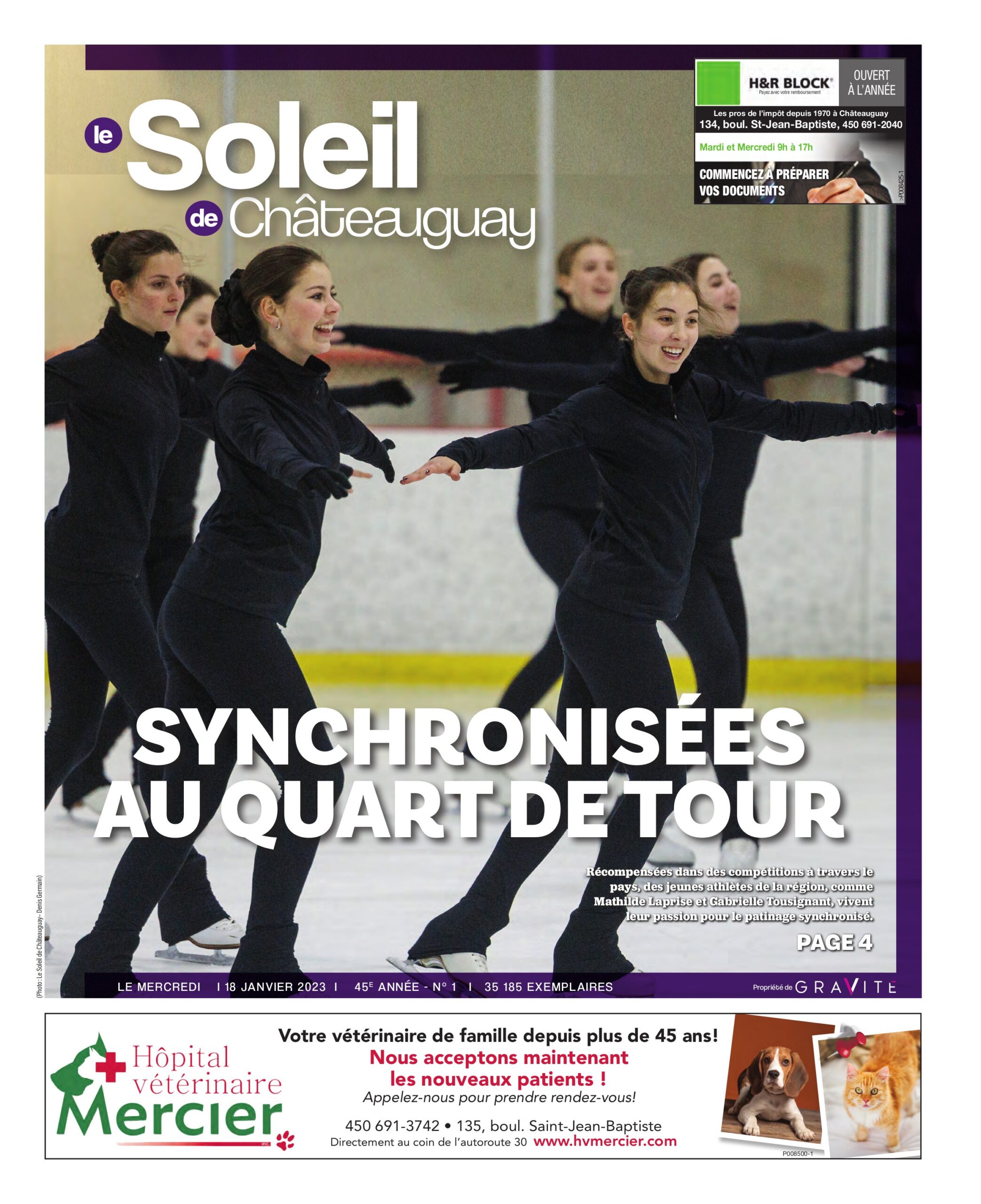 Le Soleil de Châteauguay – 18 janvier 2023