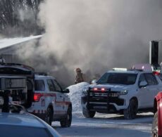 Feu de garage à Beauharnois