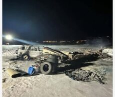 Incendie au site de courses sur glace à Beauharnois