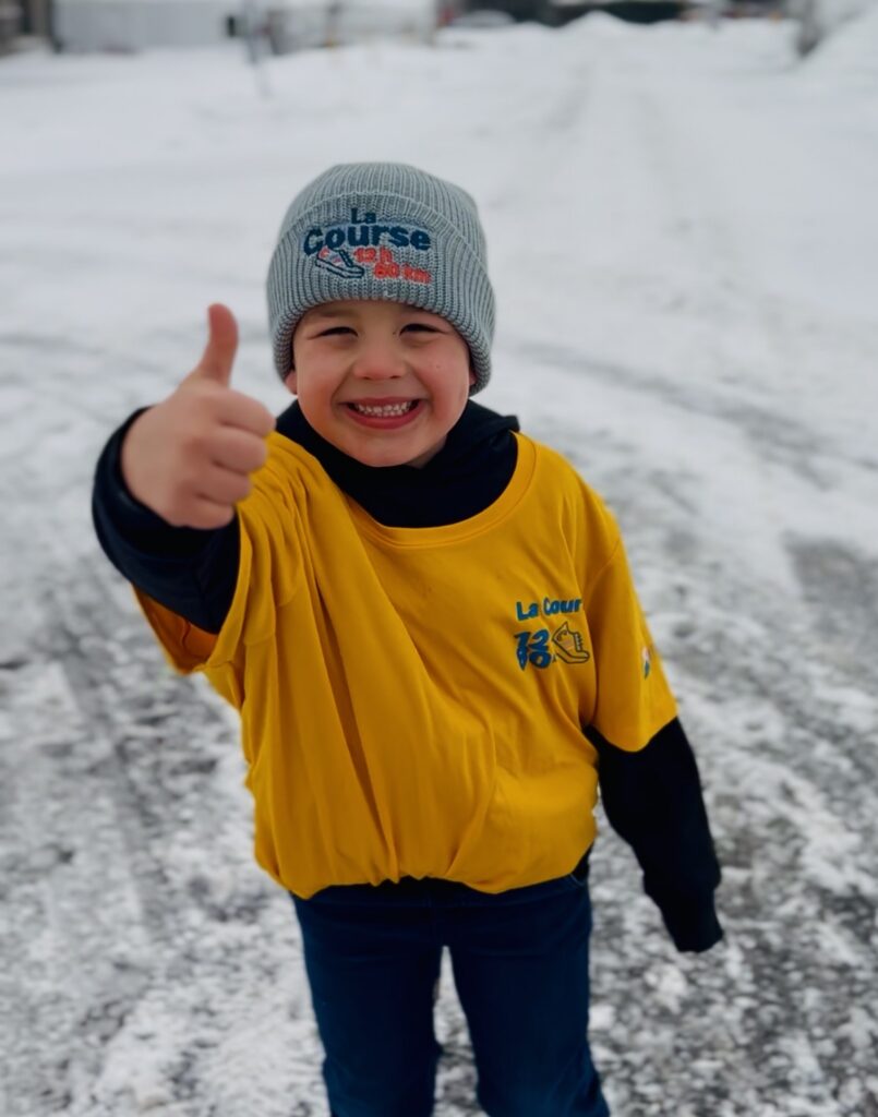 Fondation Véro & Louis : jeune ambassadeur de Mercier de la Course 12h-80km
