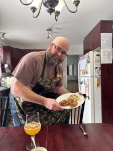 Un repas croustillant pour le Super Bowl LX