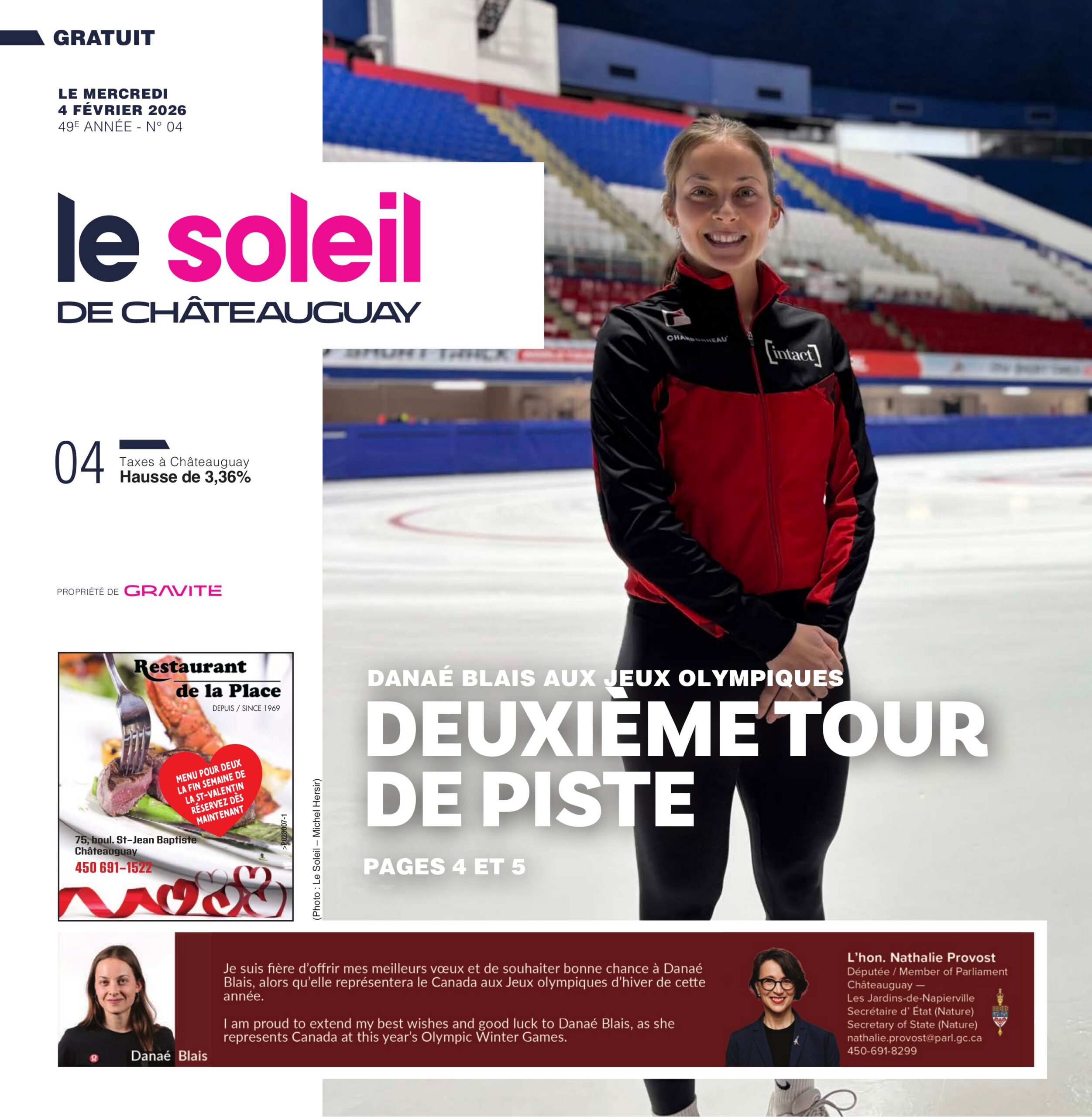 Le Soleil de Châteauguay – 4 février 2026