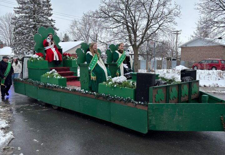Un tapis blanc pour le défilé de la Saint-Patrick