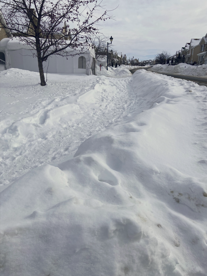 Châteauguay : les cols bleus et la Ville ont nui aux opérations de déneigement