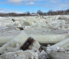 La rivière Châteauguay déborde