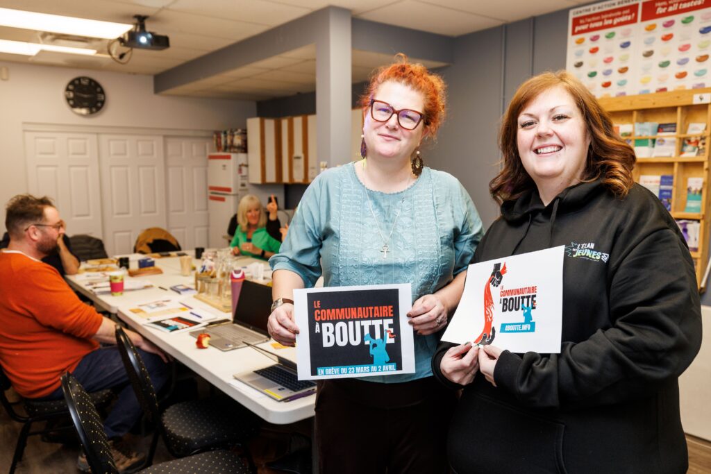 Grève dans le milieu communautaire : diminution et suspension des services