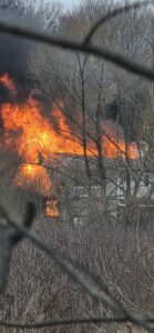 Beauharnois : une maison rasée par les flammes