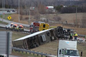 La 30 fermée à la suite d&rsquo;une sortie de route