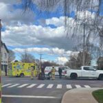 Mercier : collision entre un camion et un enfant à vélo