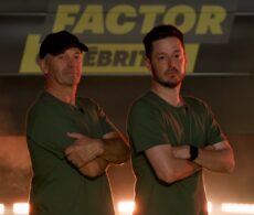 Olivier Primeau et son père à Fear Factor Célébrités