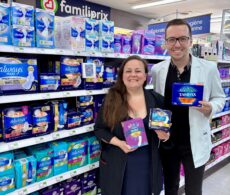 Pharmacie Saint-Isidore: produits menstruels vendus au prix coûtant