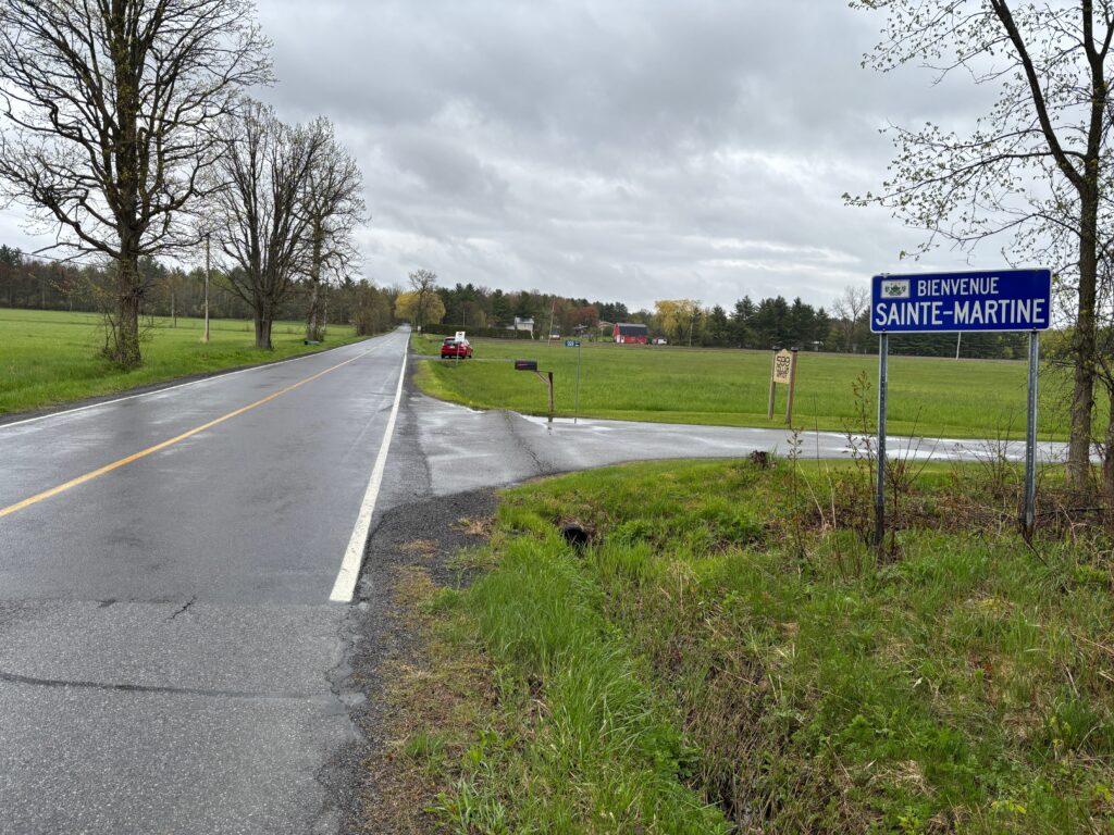 rang des Écossais à Sainte-Martine